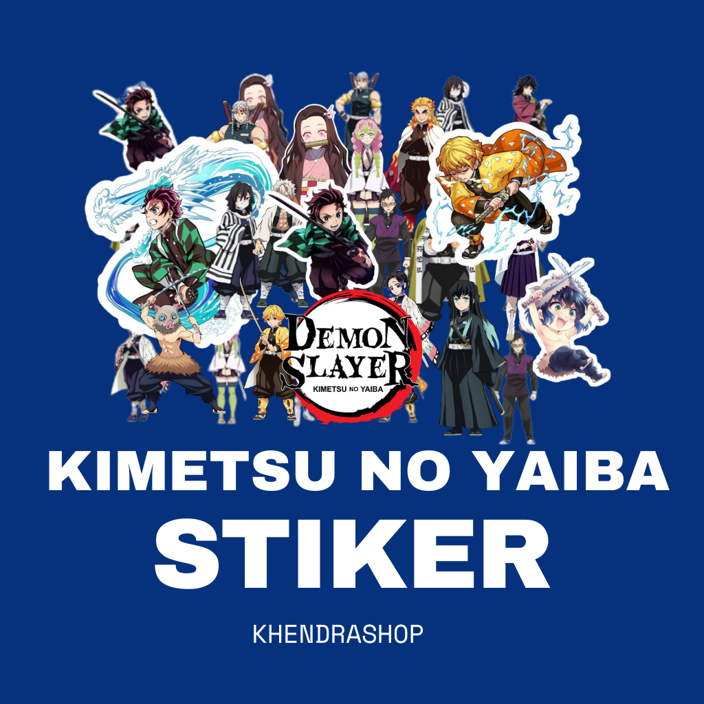 

STIKER PACK KIMETSU NO YAIBA GLOSSY DAN DOFF 16 pcs