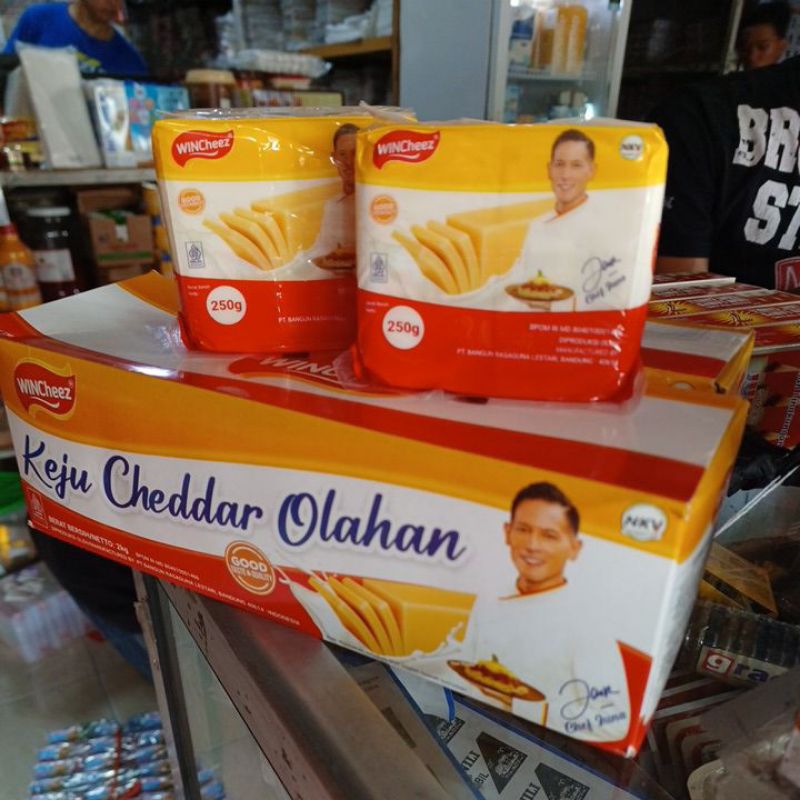 

Win Cheez Keju Cheddar Olahan 250gr