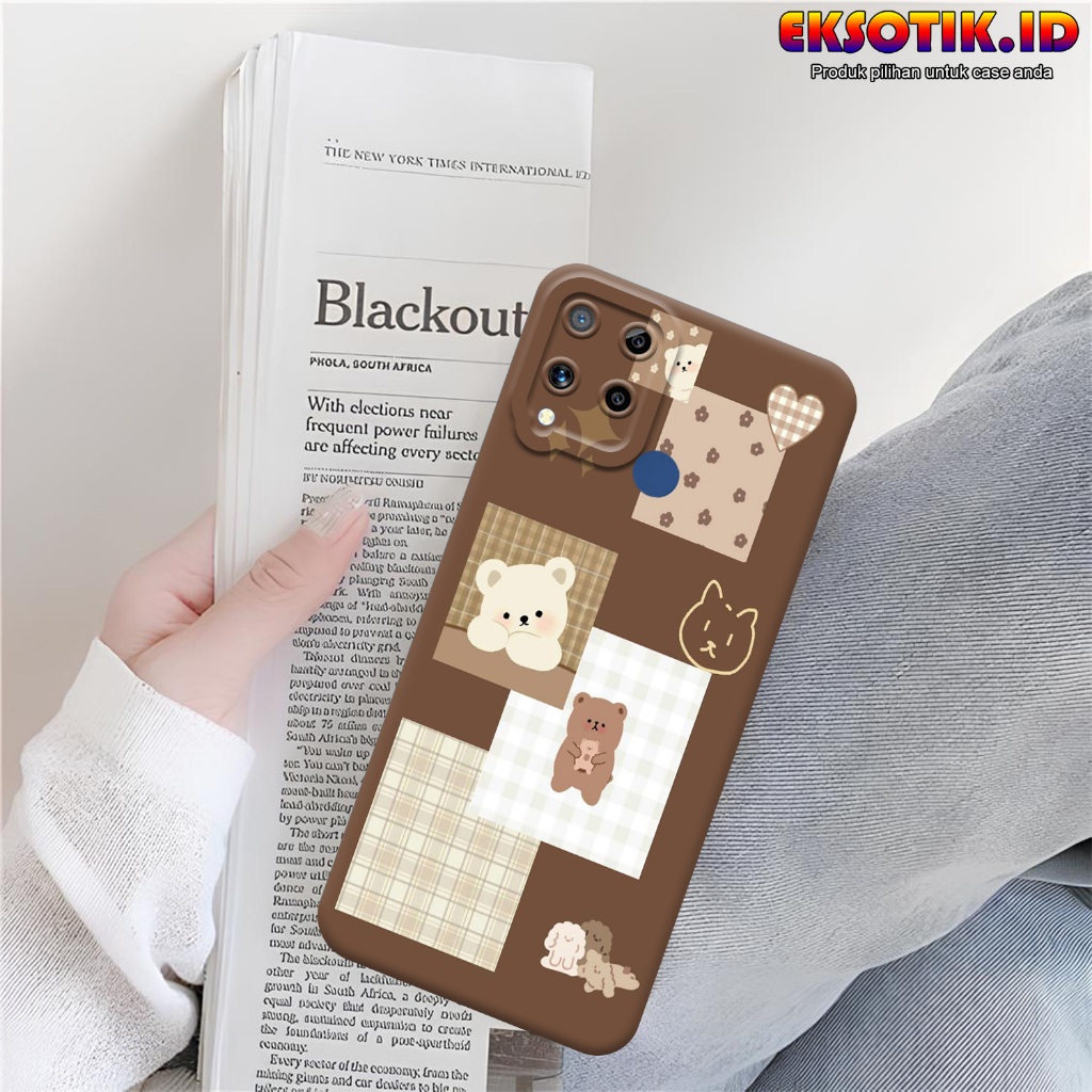 Case Realme C15 - Casing Realme C15 - Fashion Case Terbaru - Silikon Realme C15 - Motif Keren Dan Lu