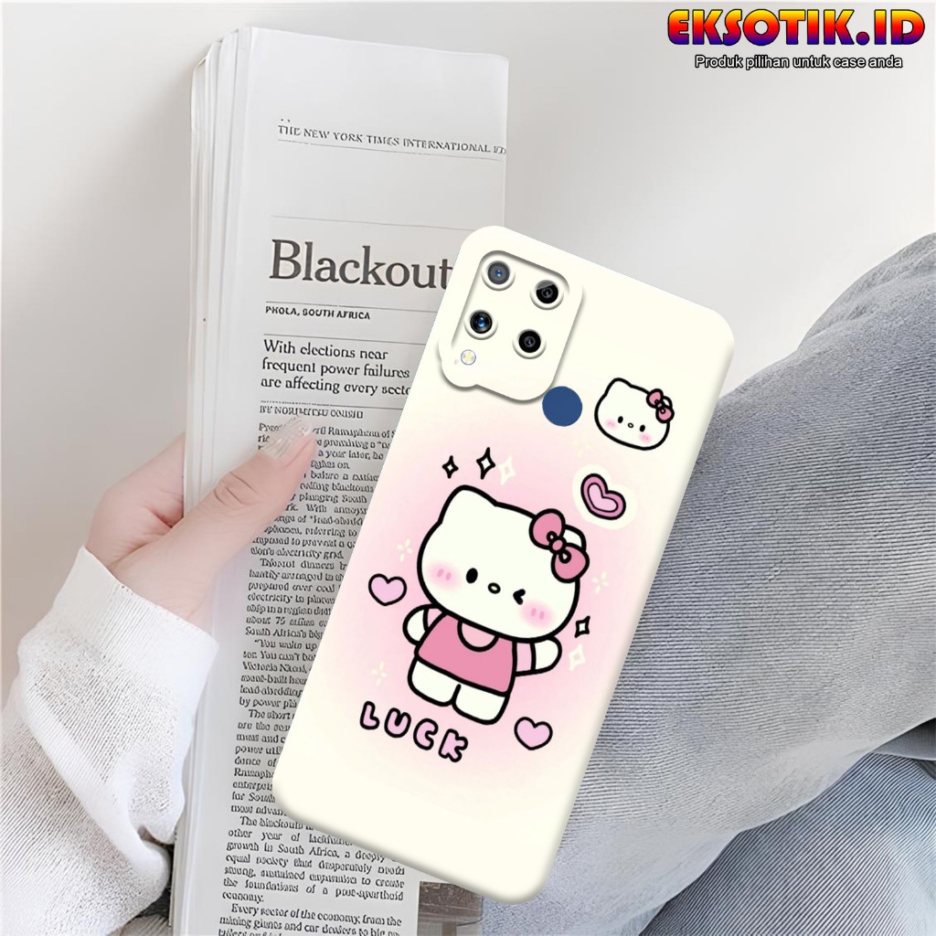 Case Realme C15 - Casing Realme C15 - Fashion Case Terbaru - Silikon Realme C15 - Motif Keren Dan Lu