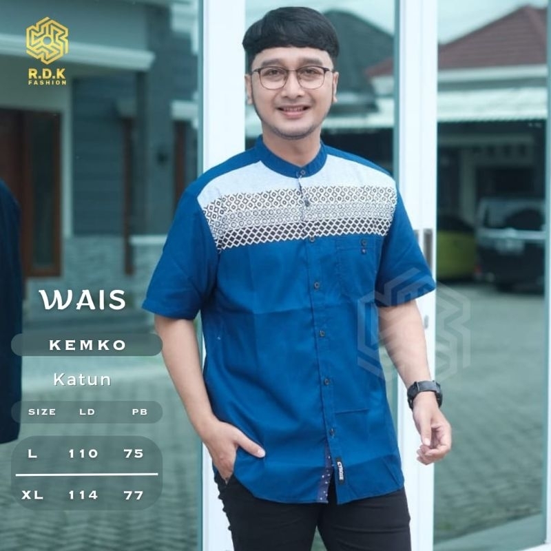 Kemko Kemeja Koko Original Wazin Wais by RDK