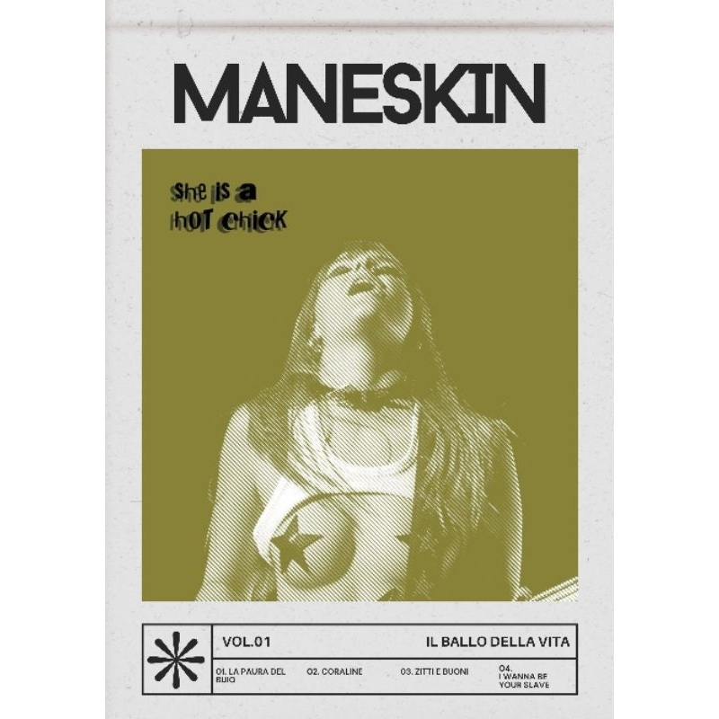 Custom paket poster film atau cover album