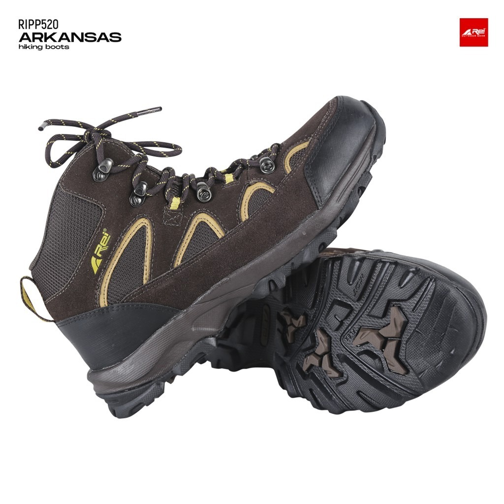 SEPATU GUNUNG REI ARKANSAS AREI OUTDOORGEAR HIKING TREKKING SHOES - ORIGINAL