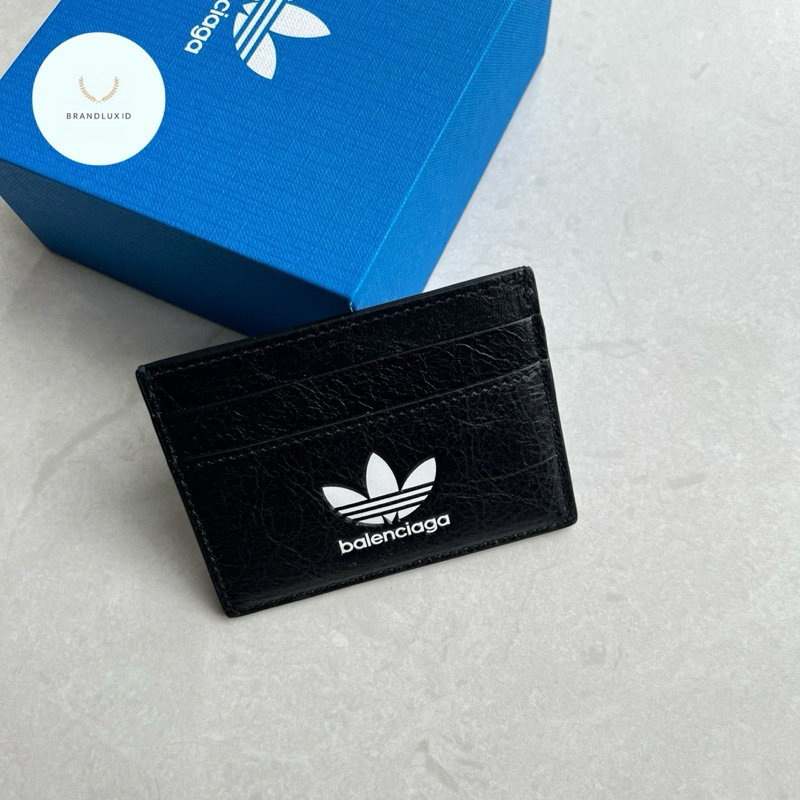 Adidas x Balenciaga cardholder in 4cc + slot black