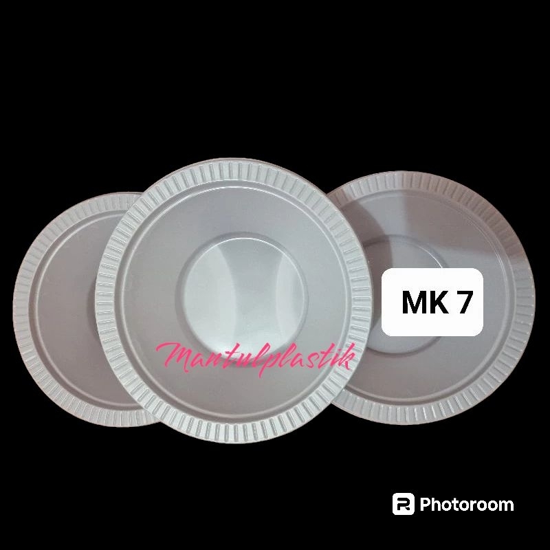 ( 1 PACK) Mangkok Plastik Putih M7 / Mangkok Bakso Sekali Pakai Isi 50pcs