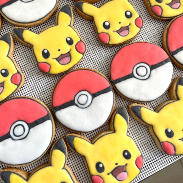 

icing cookies premium kukis hias POKEMON PIKACHU [MIN. CO 10 pcs] BISA REQ PACKING | HARAP BACA DESKRIPSI SEBELUM MEMBELI