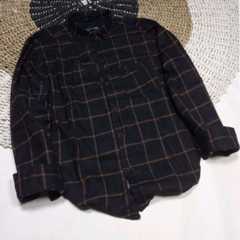 Kemeja Flanel lengan panjang Kemeja Flanel Pria Kemeja Flanel Pria Kemeja Flanel kotak kotak lengan 