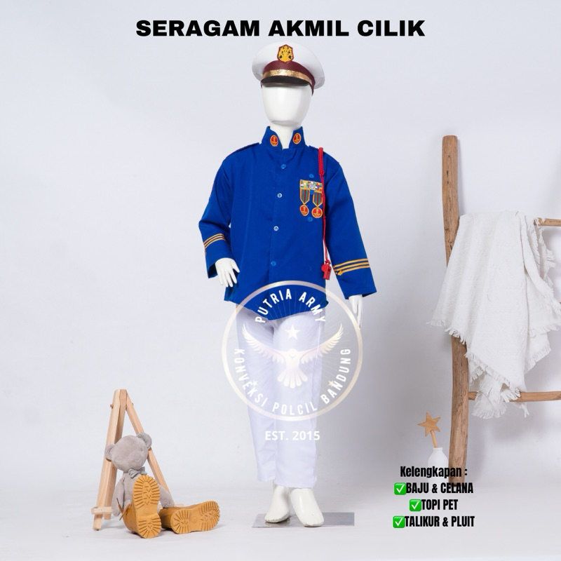 Seragam  Profesi anak Akmil / Akademik Militer / Baju Akmil anak