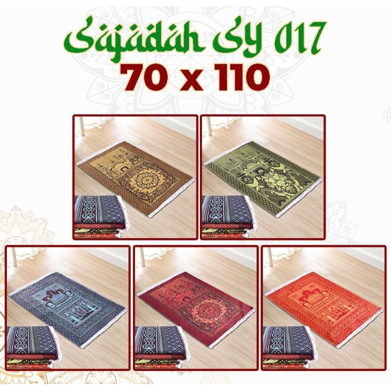 Free Tasbih Sajadah Bombay Turkiye 70 x 110 cm