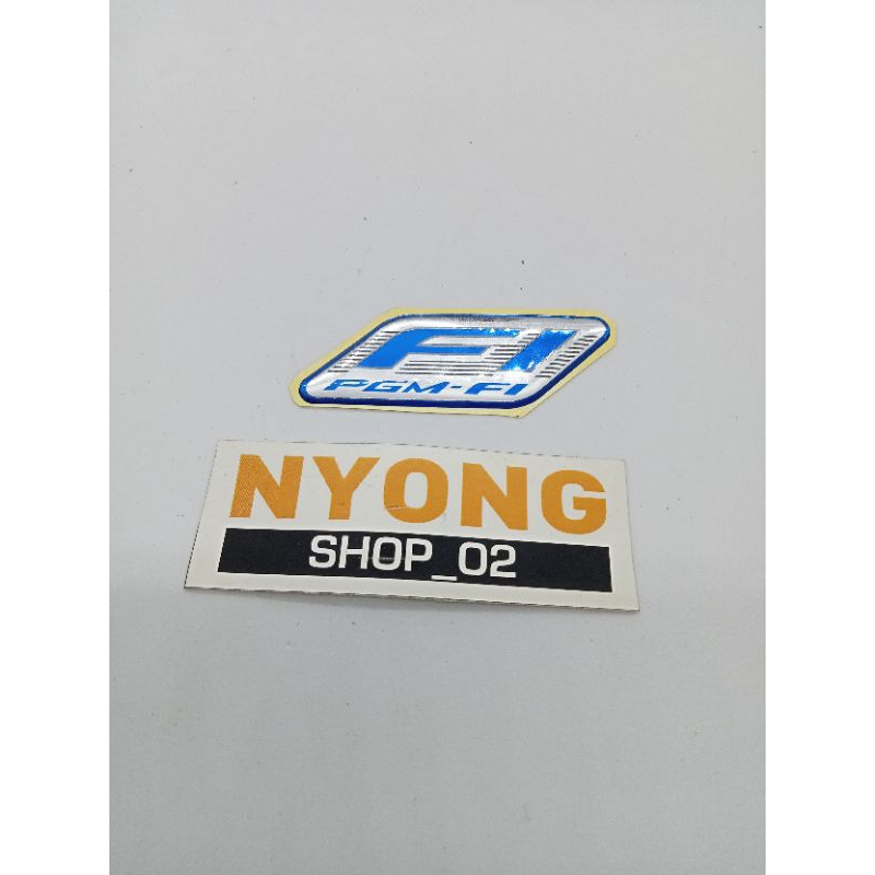 original emblem logo fi PGM-FI