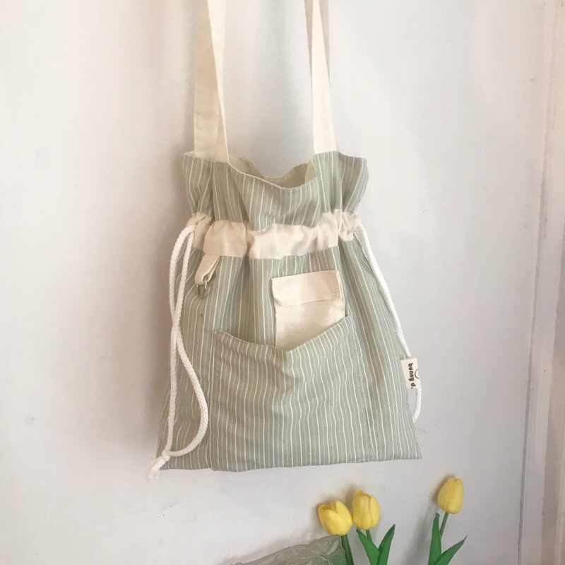 TAS SERUT KOREA/TAS WANITA/MATCHA EDITION/TAS KULIAH/TAS KERJA WANITA