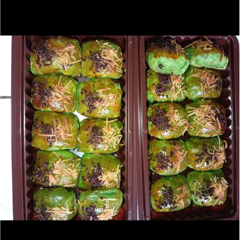 

bolen lumer pandan pisang coklat