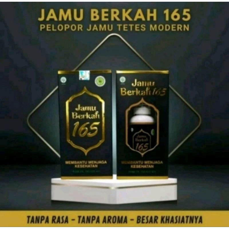 

Jamu Berkah 165 Original Obat Herbal Tetes Bpom