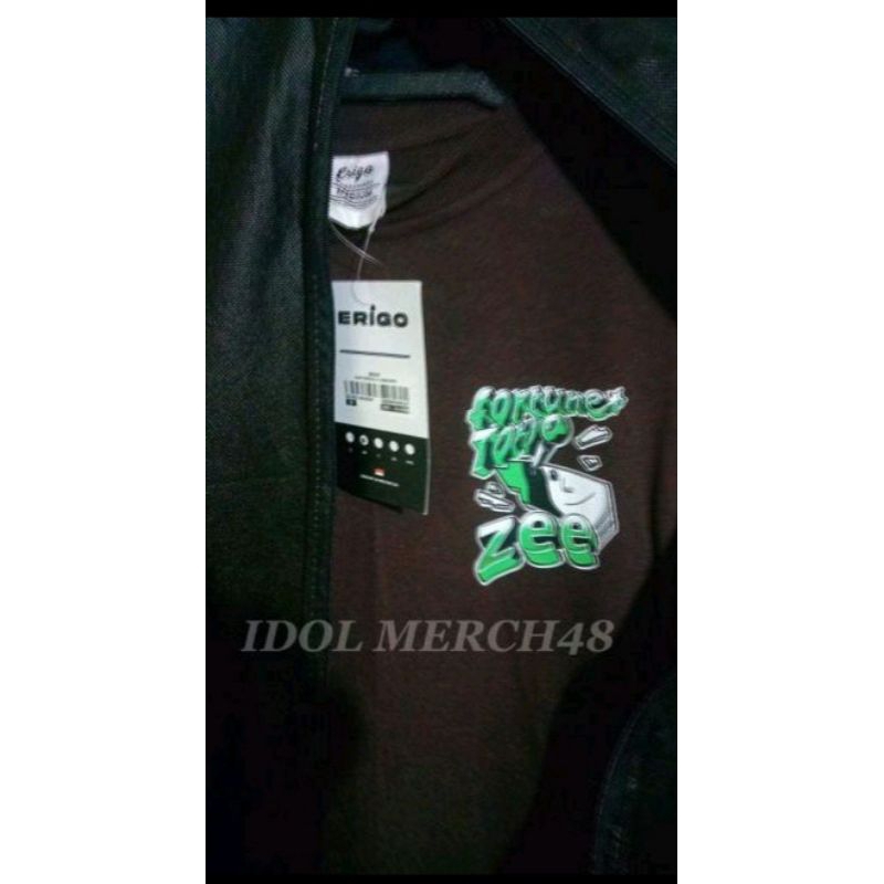 Erigo vol 4 T-shirt Oversize Fortune | ZEE JKT48 Coffee size M