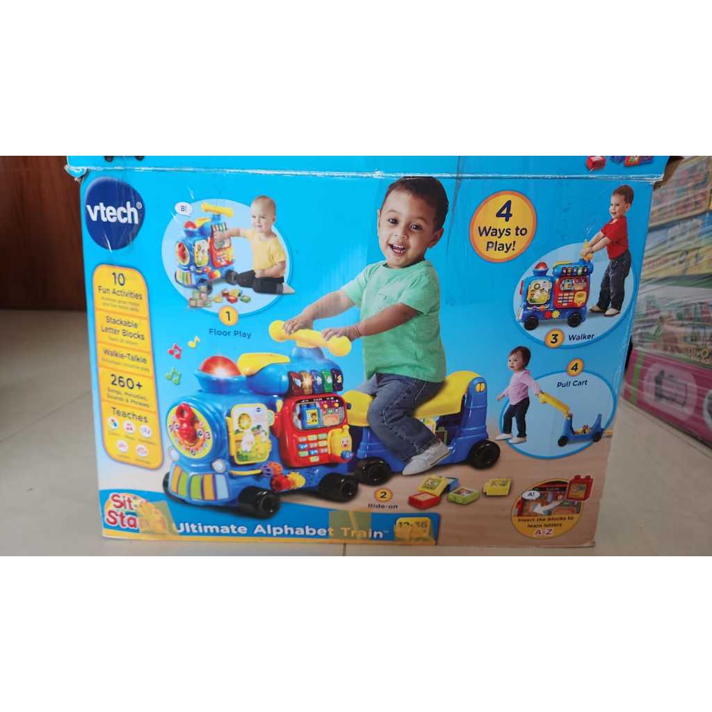 vtech ultimate alphabet train bekas preloved