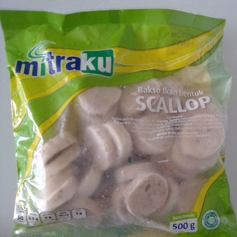

MITRAKU BAKSO Scallop 500g