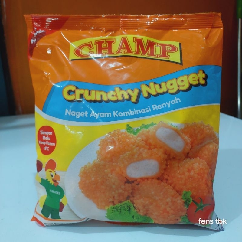 CHAMP CRUNCHY NUGGET / NUGGET AYAM CHAMP / NUGGET KRISPI CHAMP