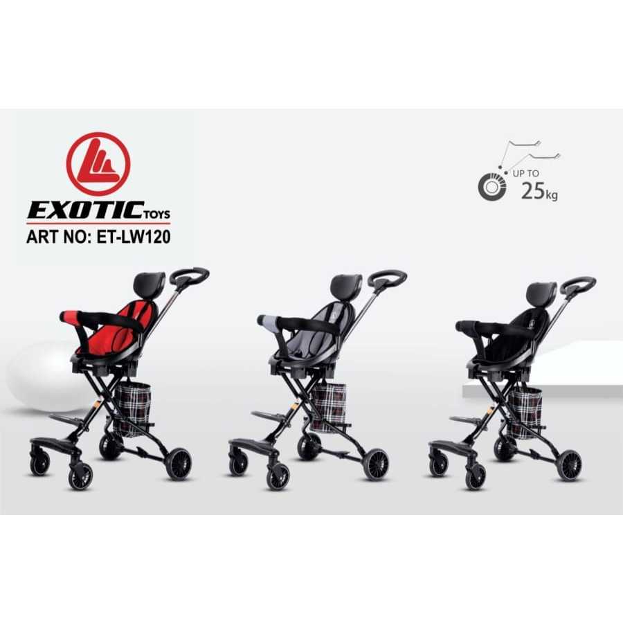 ✨MAKASSAR-Exotic LW-120 Magic Stroller Dorongan Bayi✨