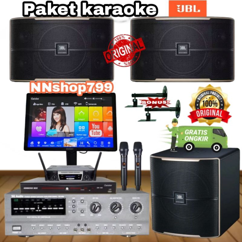 Paket Karaoke JBL passion 10+Amplifier 3G Audio/Profesional Sound System Karaoke