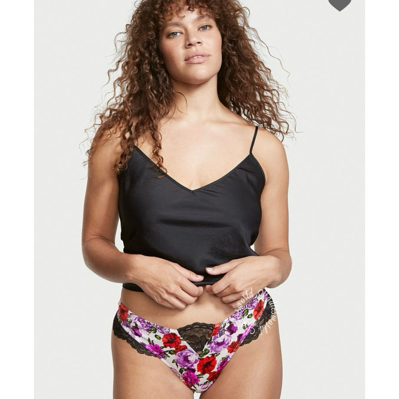 VS Glam floral Thong