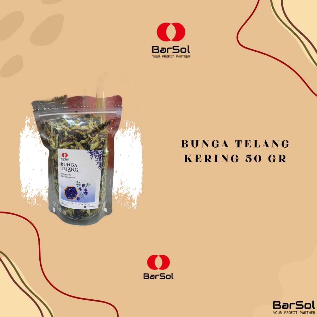 

Bunga Telang Kering 50 Gr