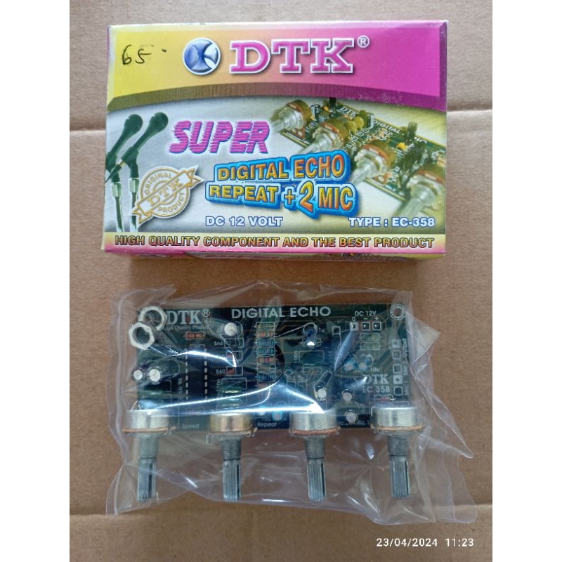 echo digital 2 mic mèrèk DTK