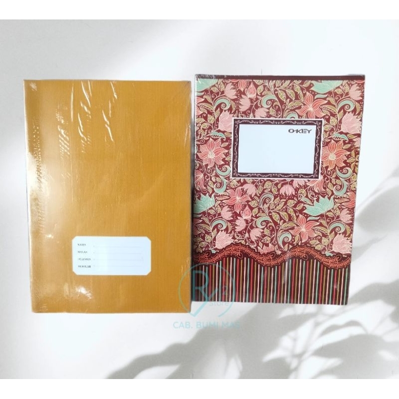 

(10 PCS) BUKU TULIS OKEY BOXY ISI 40 LEMBAR BATIK/COKLAT PACK