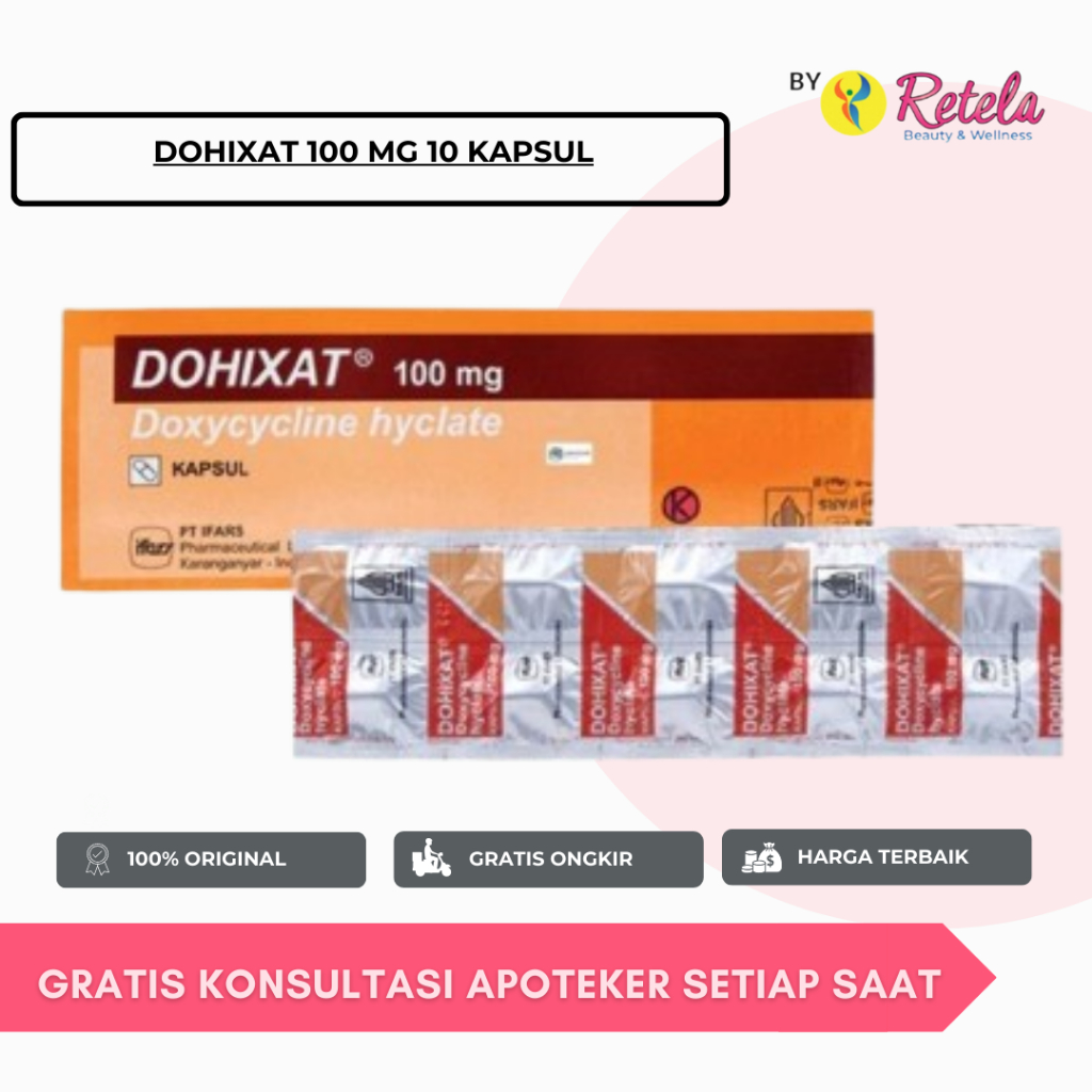 Dohixat 100 mg 10 Kapsul