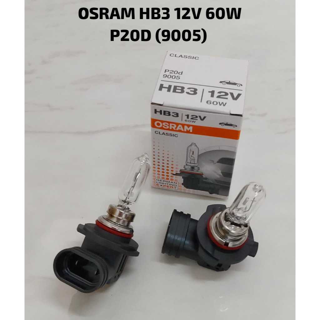 DOP OSRAM HB3 12V 60W P20D (9005)