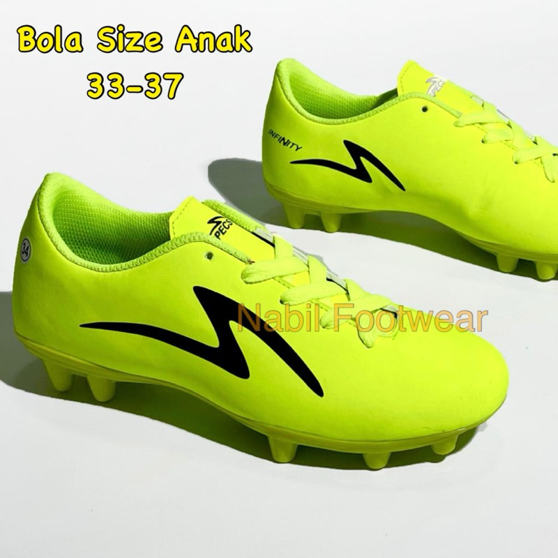 Sepatu Bola Anak Sepatu Sepak Bola Spec Anak Junior Size 33 34 35 36 37 SD SMP UMUR 4 5 6 7 8 9 10 1