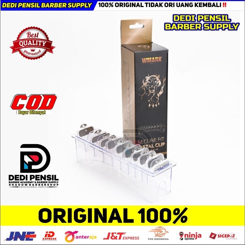SET GUARD WMARK TRANSPARANT ISI 10 UNIVERSAL BISA DIGUNAKAN UNTUK CLIPPER WMARK KEMEI WAHL VGR DLL