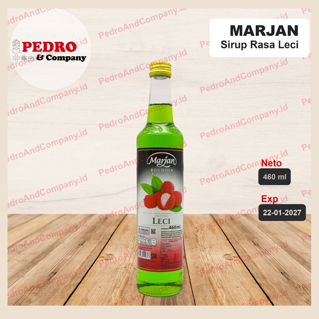 

Marjan sirup syrup rasa leci lychee 460 ml