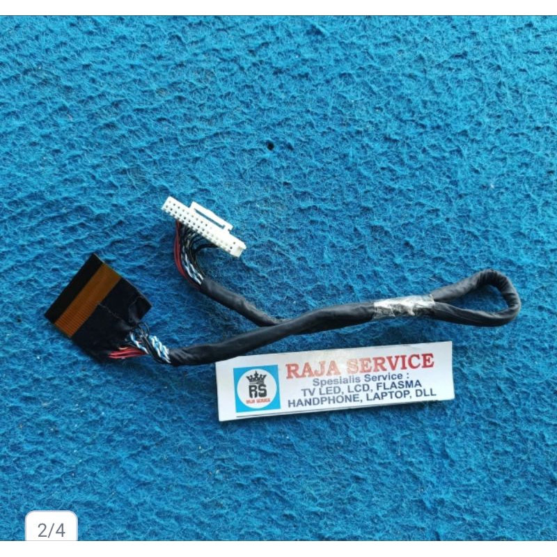 kabel tv AQUA LE32AQT6100 lvds flaxible dari tcon ke mainboard