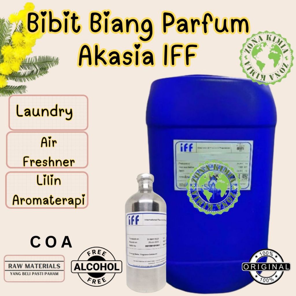 Biang Parfum Laundry Akasia IFF 1 Liter / F AKASIA IFF 100%