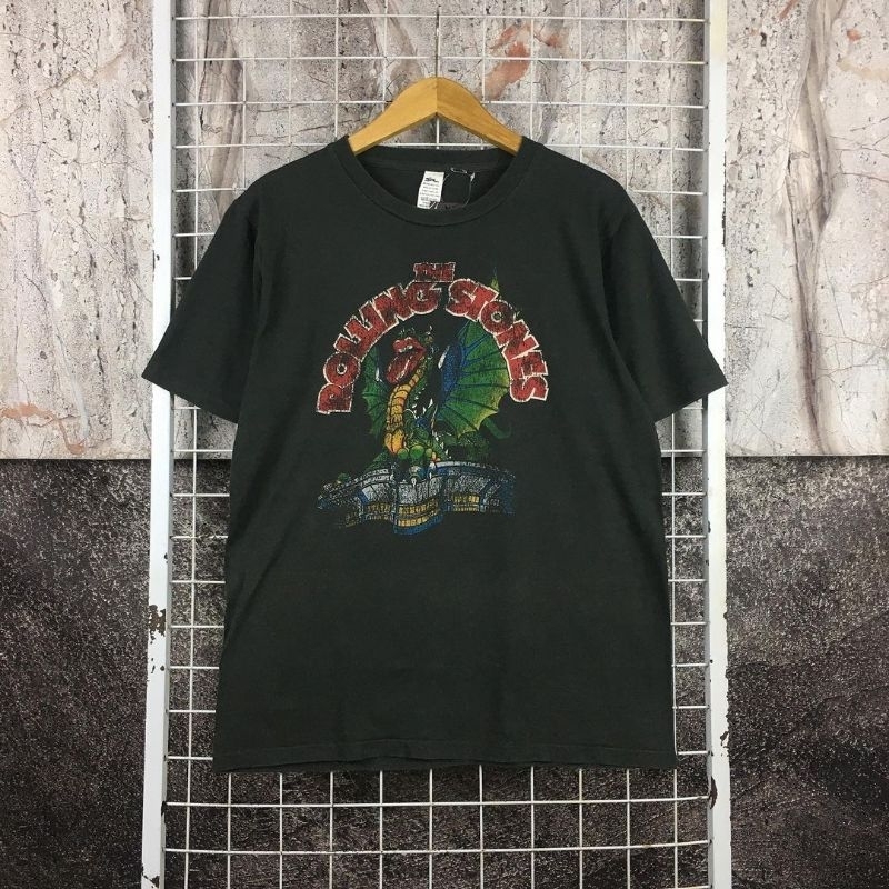 Kaos Kaos Vintage t shirt vintage Rolling Stone Musik . SDA 03960 Second Bekas Preloved