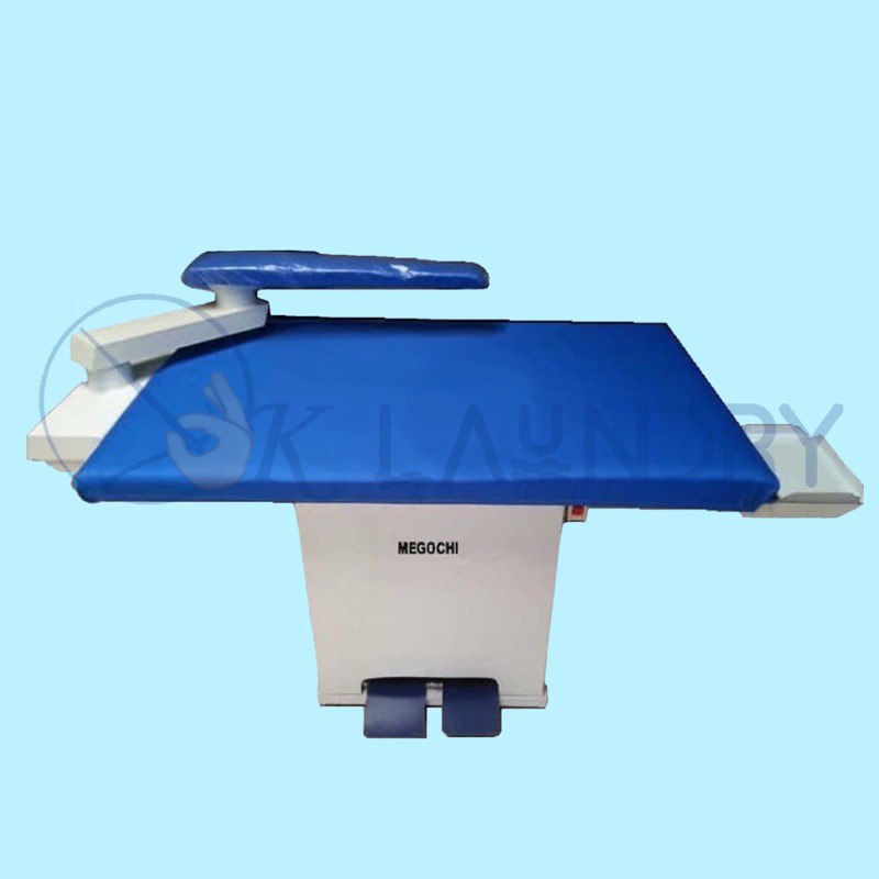 Meja Setrika Vakum Vacuum Sedot Megochi 400 Watt Mesin Uap Khusus pengiriman Luar Kota