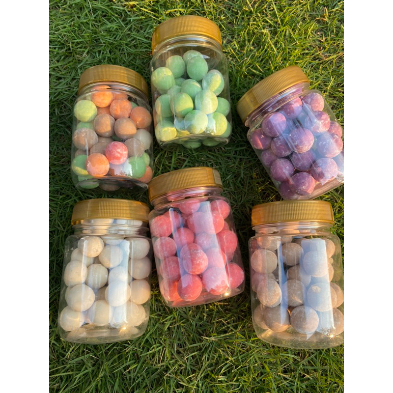 

bola susu rainbow kemasan toples 250gr