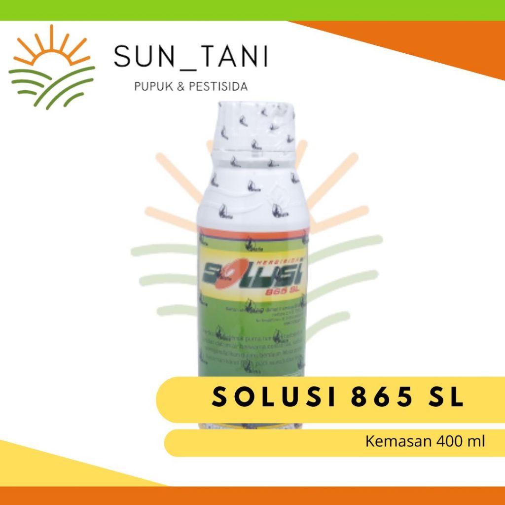 HERBISIDA SOLUSI 865 SL 400 ml