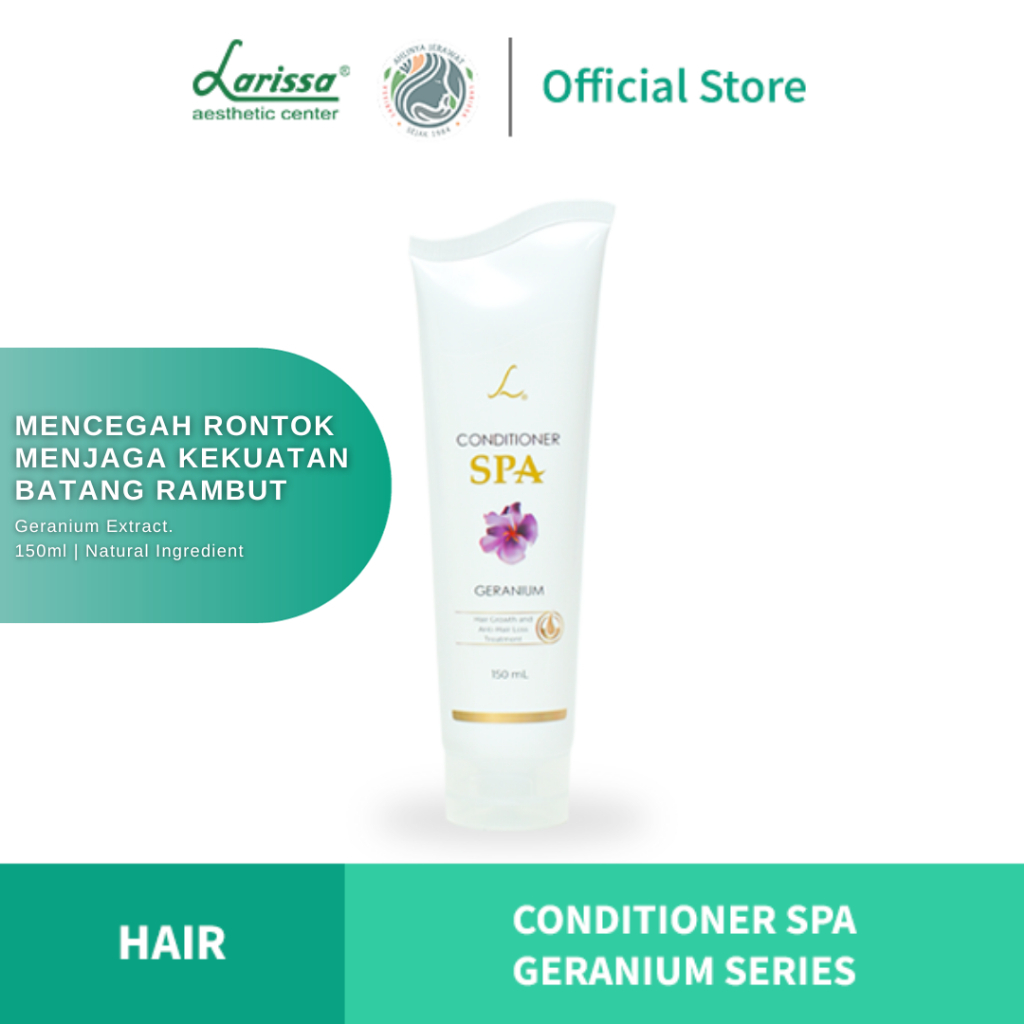 Conditioner SPA Geranium – Untuk Mencegah Rambut Rontok