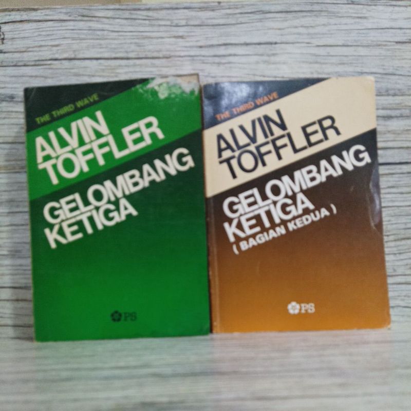 The Third Wave ALVIN TOFFLER - Gelombang Ketiga Buku 1&2