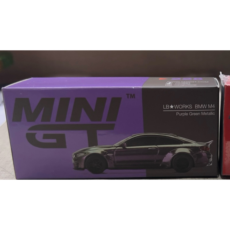 MINI GT 228 BMW M4 PURPLE