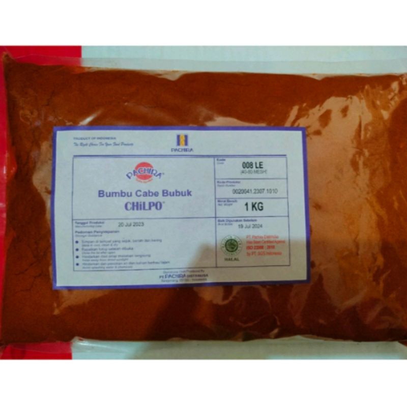

Chilpo 008 LE/Cabai bubuk 1kg