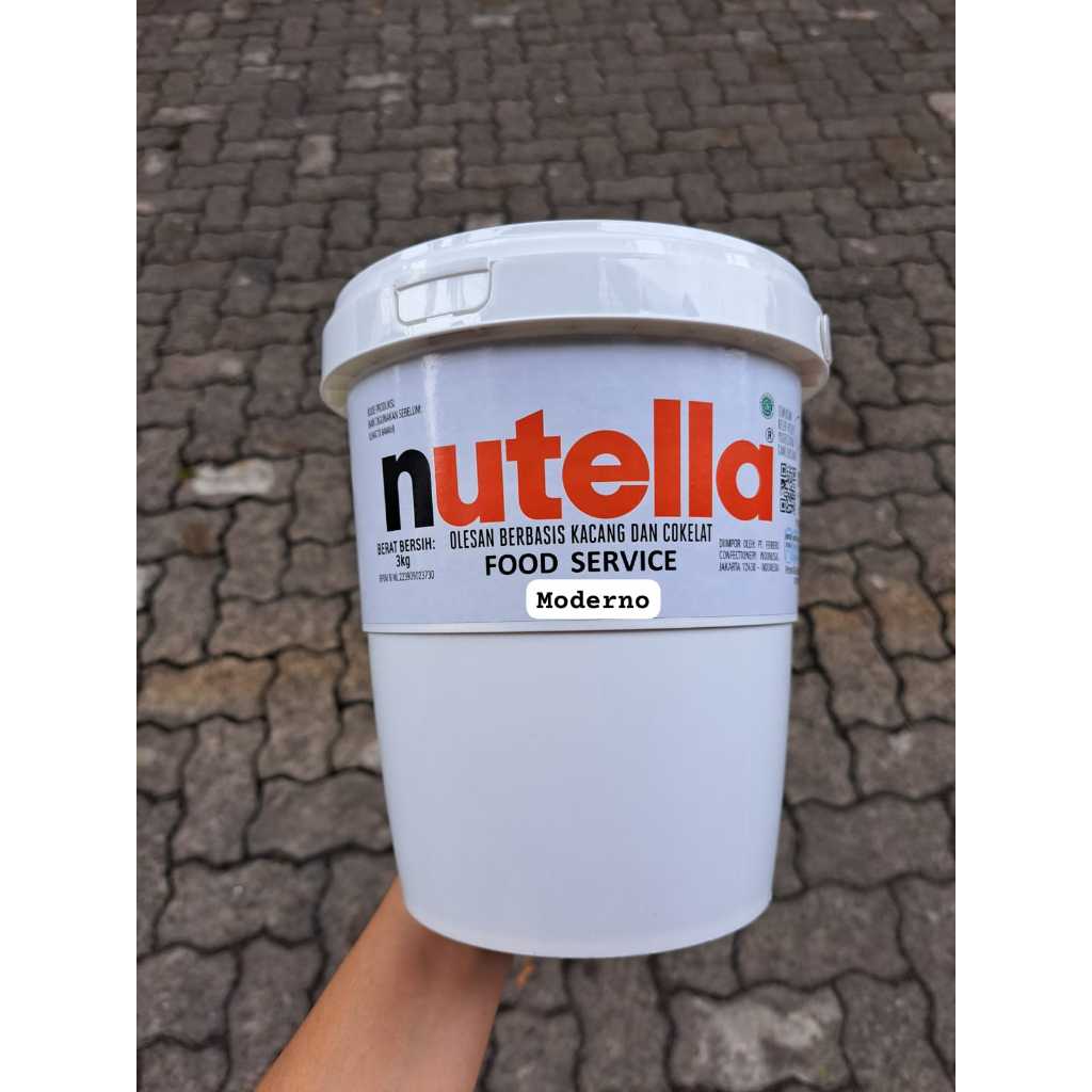 

Selai coklat Nutella 3 Kg