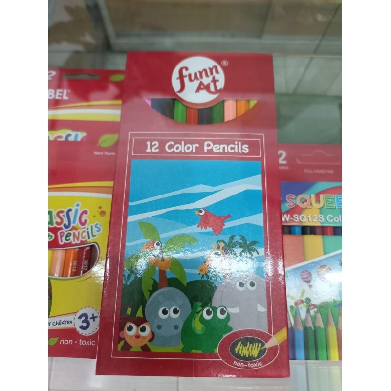 

Pensil Warna 12 Warna Fun Art