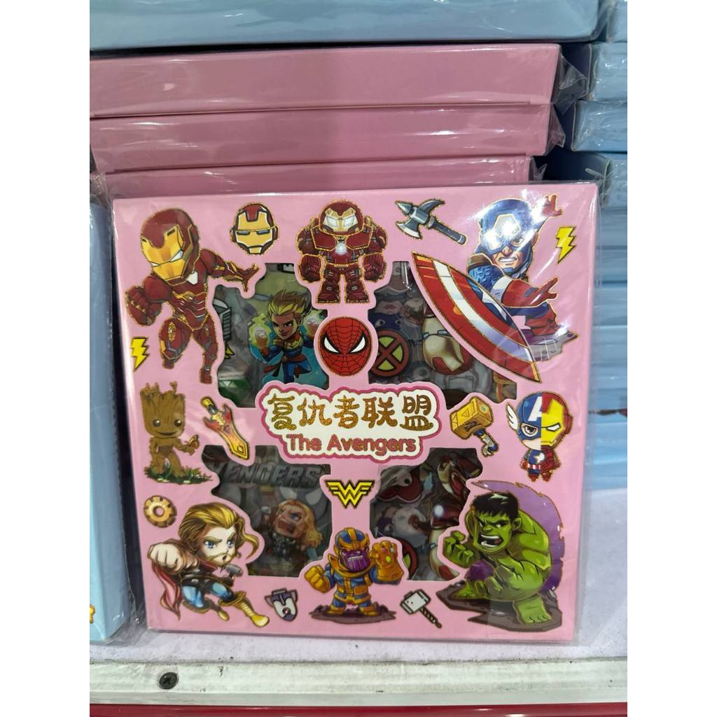 

Stiker 2D Sticker botol minum 2D plastik anti air/Buku Diary Stiker Motif/Stiker Anti Air Stiker Motif Kartun 1 BOX ISI 100PCS)