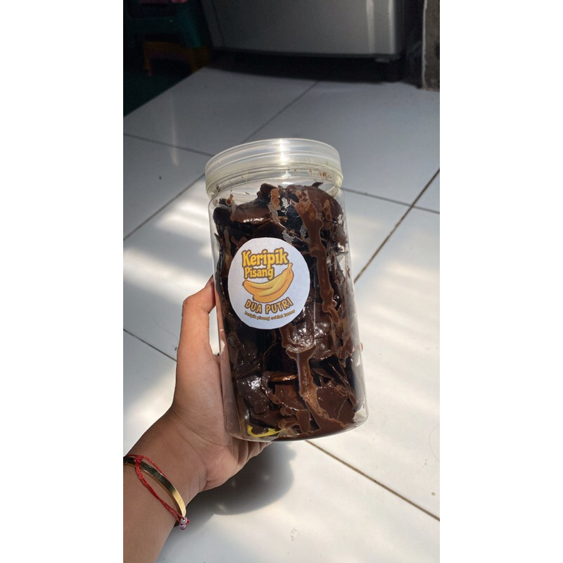 KRIPIK PISANG COKLAT