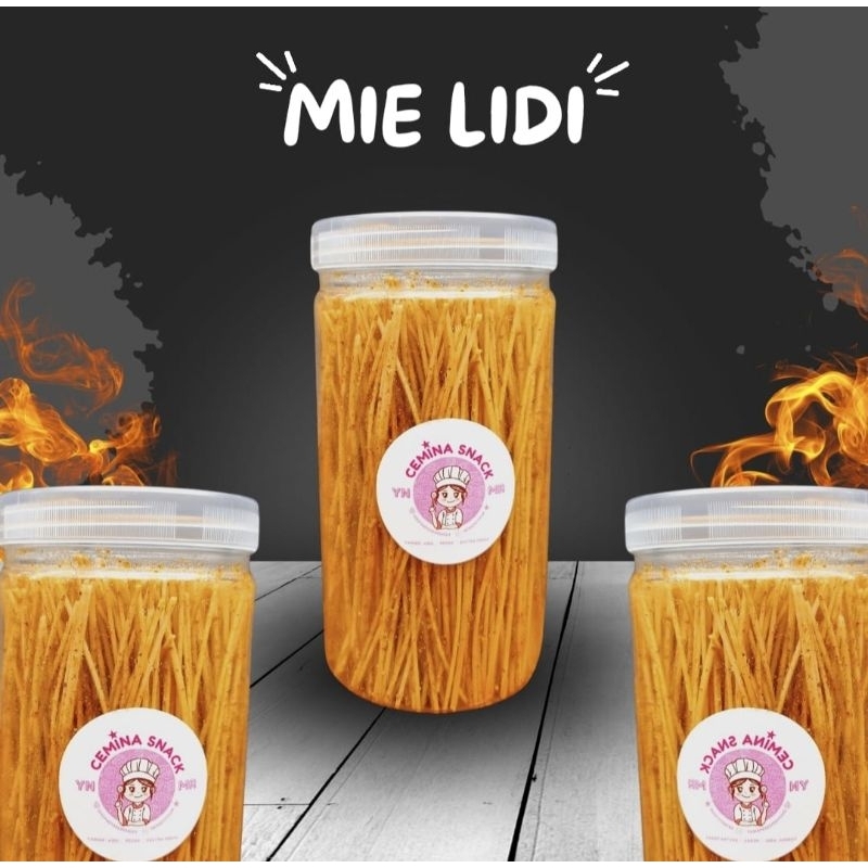 

Mie Lidi Pedas 300-350gr Free Toples