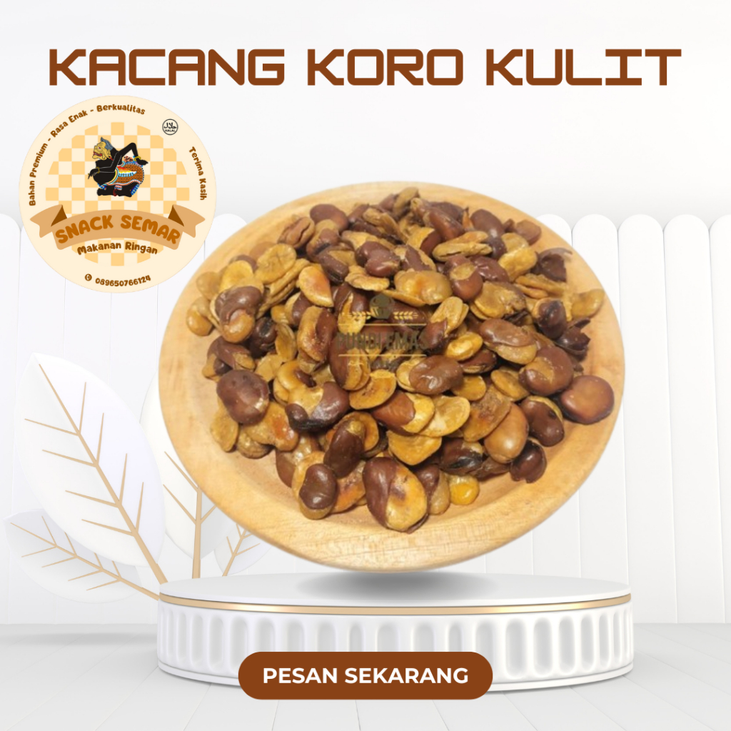 

Kacang Koro Kulit Makanan RIngan