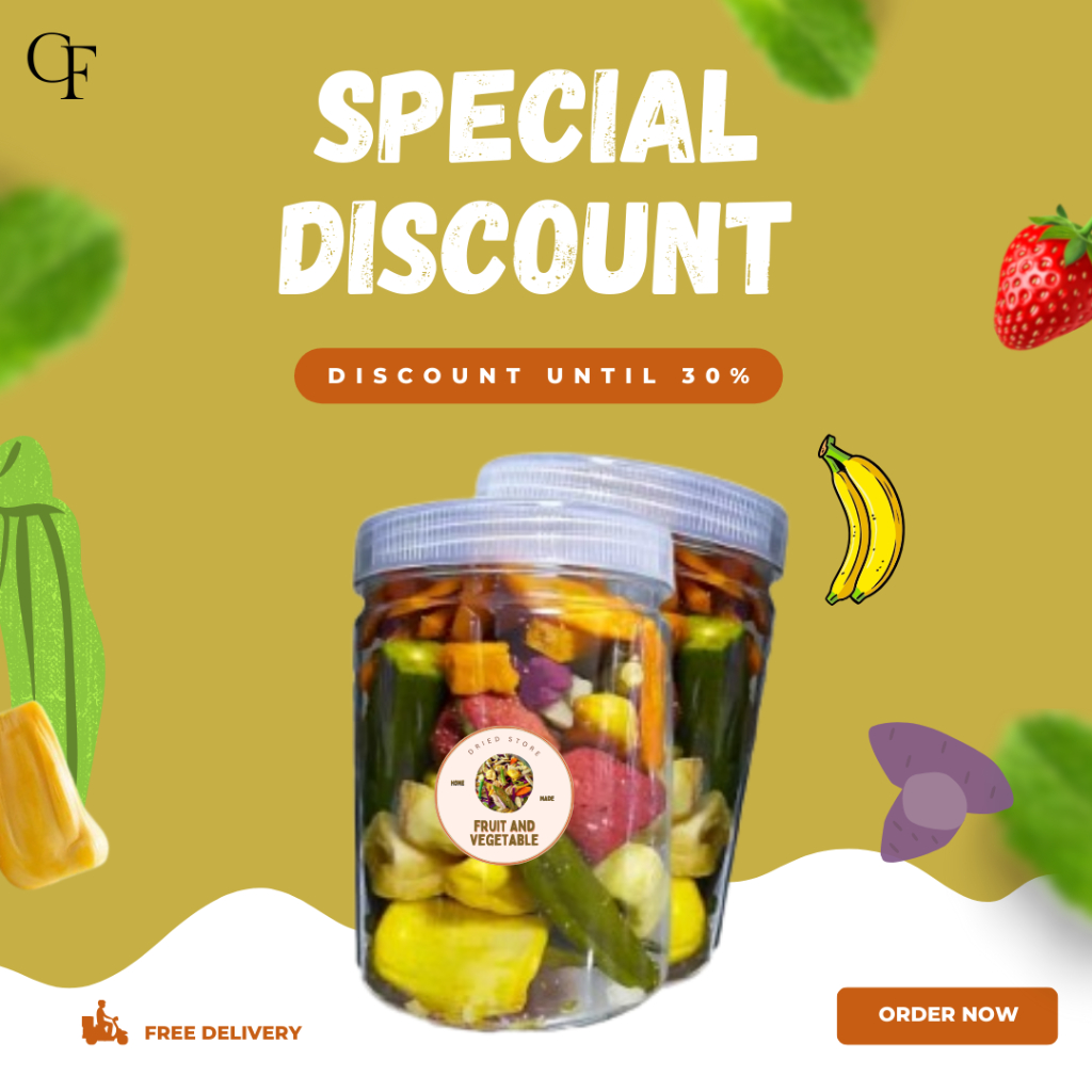 

Mix Freeze Dried Fruit And Vegetable