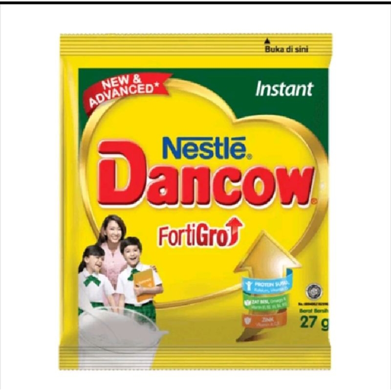 

Dancow Fortigo Susu Bubuk Instant [26 gr x 10 sachet] 1 renceng